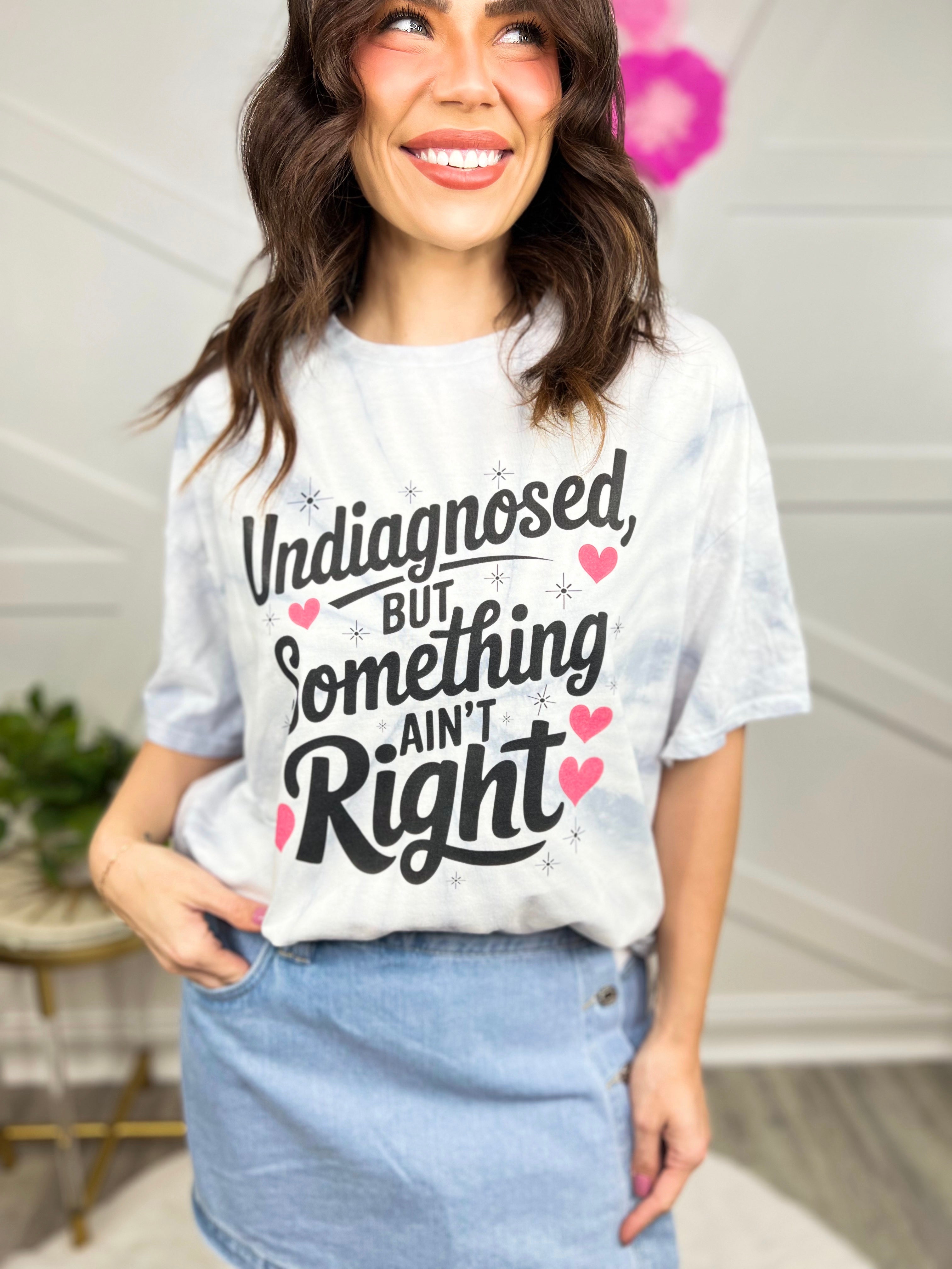 Undiagnosed Graphic Tee-130 Graphic Tees-Heathered Boho-Heathered Boho Boutique, Women's Fashion and Accessories in Palmetto, FL