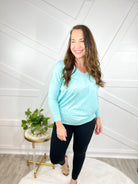 Found Myself Top-120 Long Sleeve Tops-Sweet Generis-Heathered Boho Boutique, Women's Fashion and Accessories in Palmetto, FL