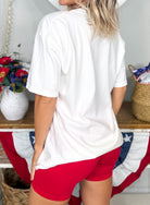 Retro Honor the Brave Graphic Tee-130 Graphic Tees-Heathered Boho-Heathered Boho Boutique, Women's Fashion and Accessories in Palmetto, FL