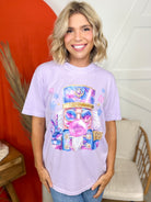 Bubblegum Nutcracker Graphic Tee-130 Graphic Tees-Heathered Boho-Heathered Boho Boutique, Women's Fashion and Accessories in Palmetto, FL
