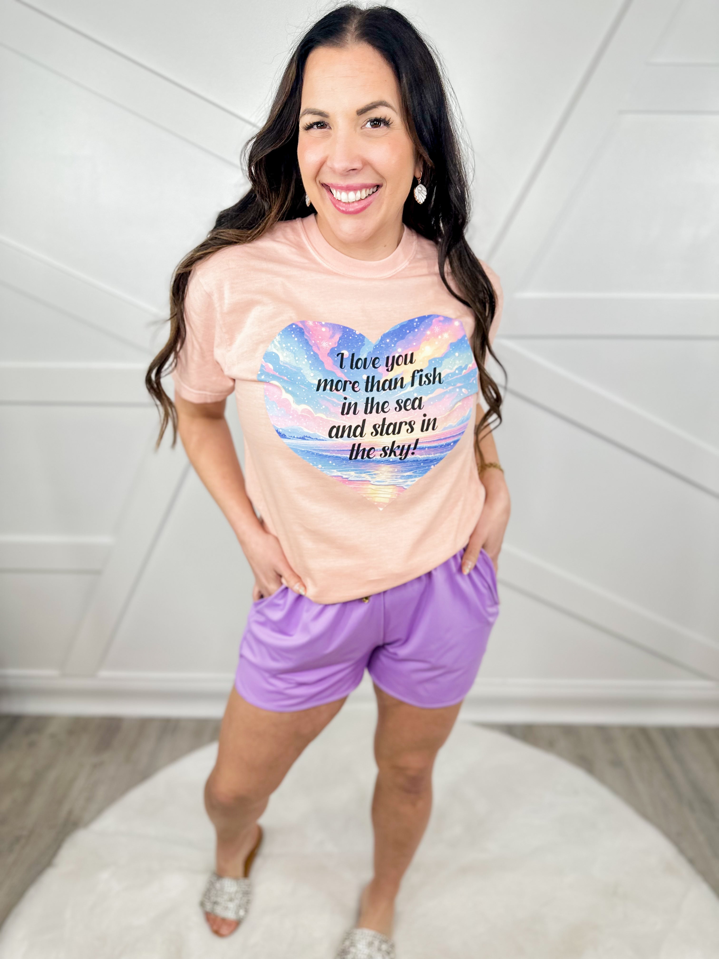 I Love You More Graphic Tee-130 Graphic Tees-Heathered Boho-Heathered Boho Boutique, Women's Fashion and Accessories in Palmetto, FL