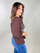 In Your Gaze Top-120 Long Sleeve Tops-Oddi-Heathered Boho Boutique, Women's Fashion and Accessories in Palmetto, FL