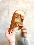 Berry Sandals - Rust-350 SHOES-Very G-Heathered Boho Boutique, Women's Fashion and Accessories in Palmetto, FL