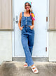 City Stroll Denim Jumpsuit-230 DRESSES/JUMPSUITS/ROMPERS-POLAGRAM-Heathered Boho Boutique, Women's Fashion and Accessories in Palmetto, FL