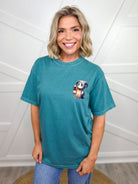 Custom HB Halloween 2025 Graphic Tee-Emerald-130 Graphic Tees-Heathered Boho-Heathered Boho Boutique, Women's Fashion and Accessories in Palmetto, FL