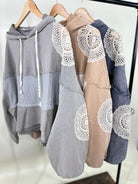 RESTOCK: Dream State Hoodie-210 Hoodies-POL-Heathered Boho Boutique, Women's Fashion and Accessories in Palmetto, FL