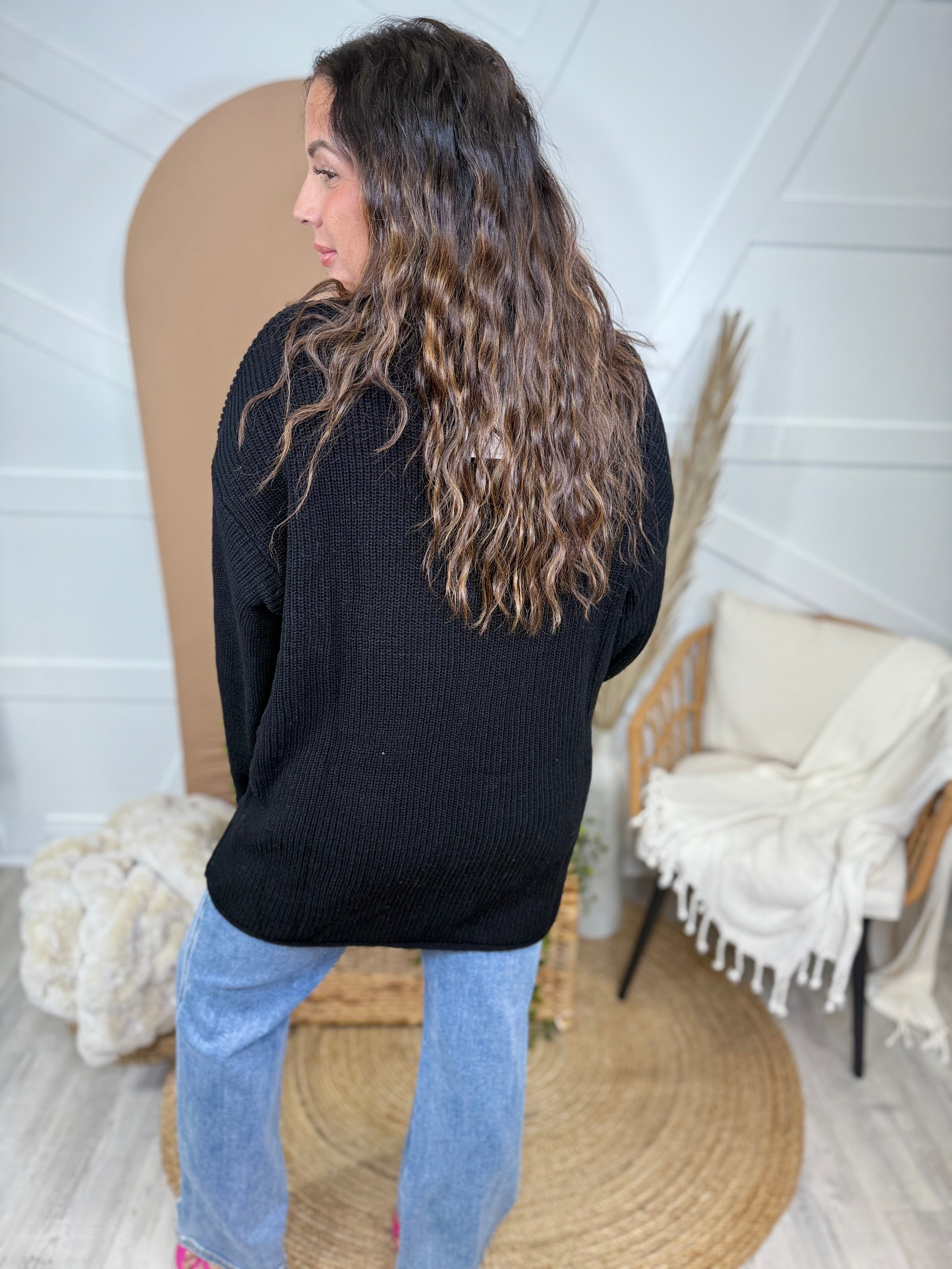 You're Mine Cardigan-220 Cardigans/ Kimonos-Davi & Dani-Heathered Boho Boutique, Women's Fashion and Accessories in Palmetto, FL