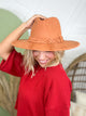 Double Rope Braid Fedora Hat-330 Headwear-Fame Accessories-Heathered Boho Boutique, Women's Fashion and Accessories in Palmetto, FL