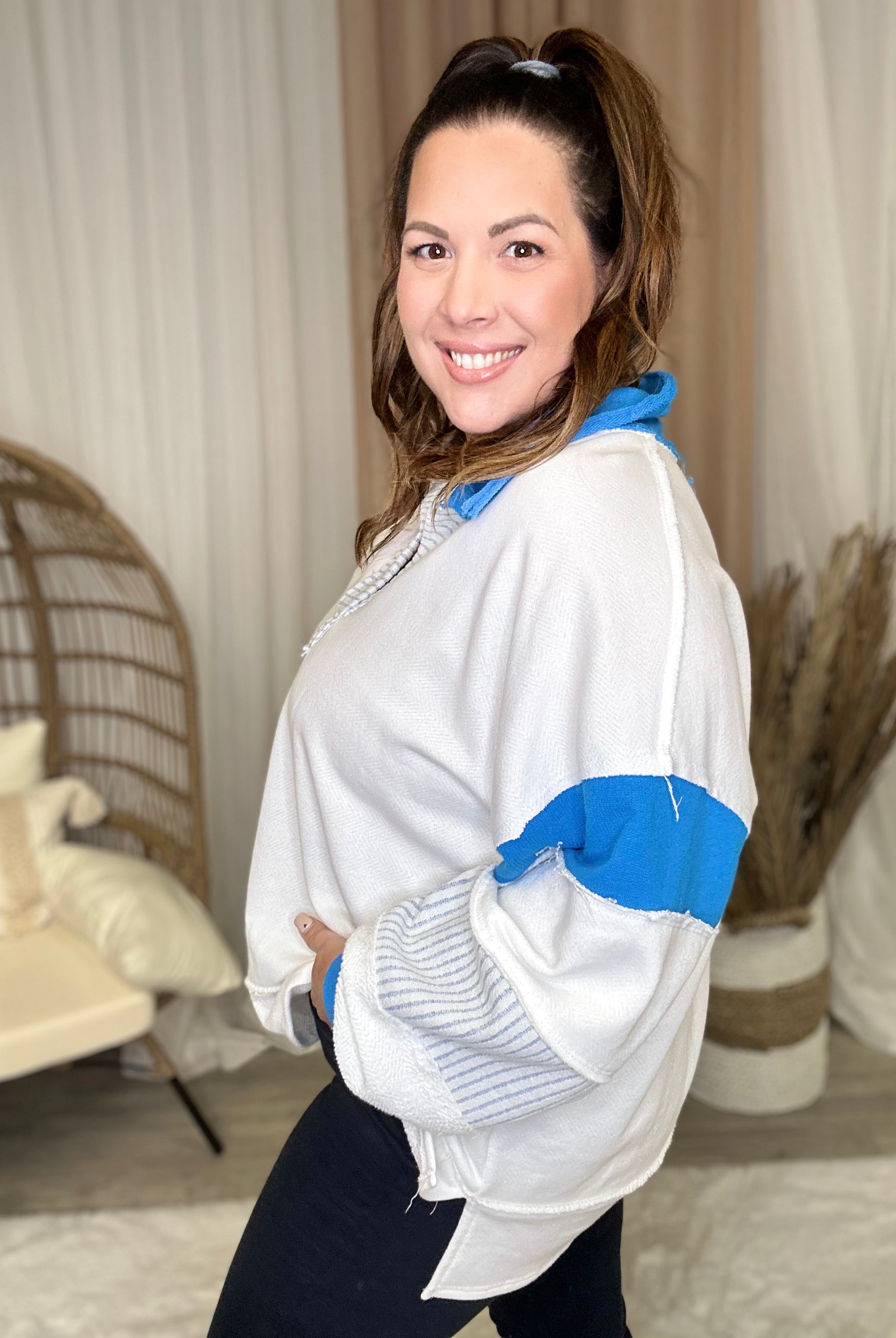 RESTOCK: Team Spirit Long Sleeve Top-120 Long Sleeve Tops-Bucket List-Heathered Boho Boutique, Women's Fashion and Accessories in Palmetto, FL