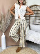 Wildflower Wander Pants-150 PANTS-EASEL-Heathered Boho Boutique, Women's Fashion and Accessories in Palmetto, FL