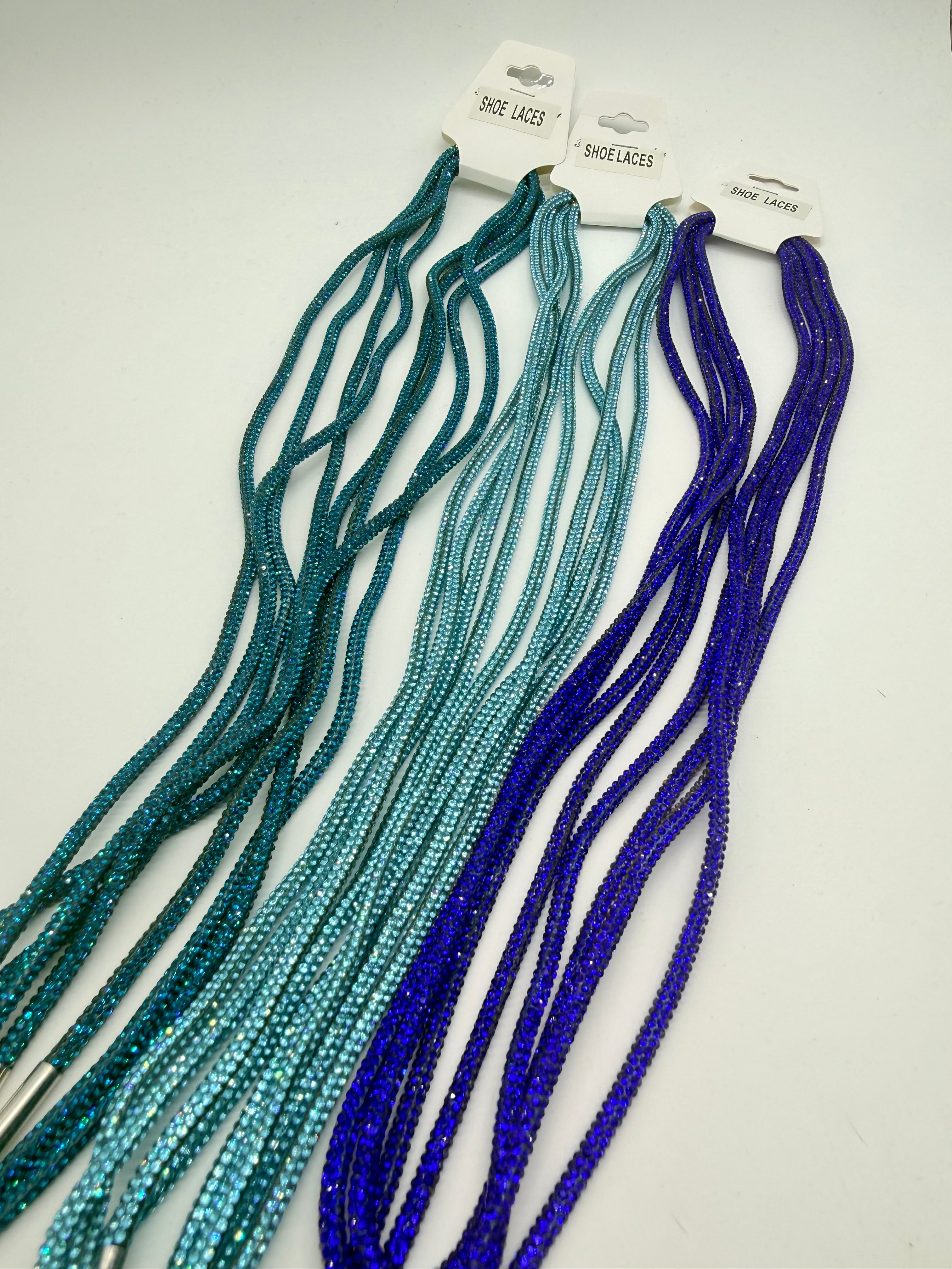 Shine On Shoe Laces-340 Other Accessories-Queens Designs-Heathered Boho Boutique, Women's Fashion and Accessories in Palmetto, FL