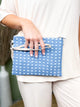 Patterned Crossbody with Wristlet-320 Bags-Clovered Accessories-Heathered Boho Boutique, Women's Fashion and Accessories in Palmetto, FL