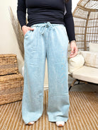 Picked Just For You Pants-150 PANTS-ZENANA-Heathered Boho Boutique, Women's Fashion and Accessories in Palmetto, FL