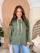 Doorbuster: Everyday Favorite Marled Hoodie-210 HOODIES-ZENANA-Heathered Boho Boutique, Women's Fashion and Accessories in Palmetto, FL