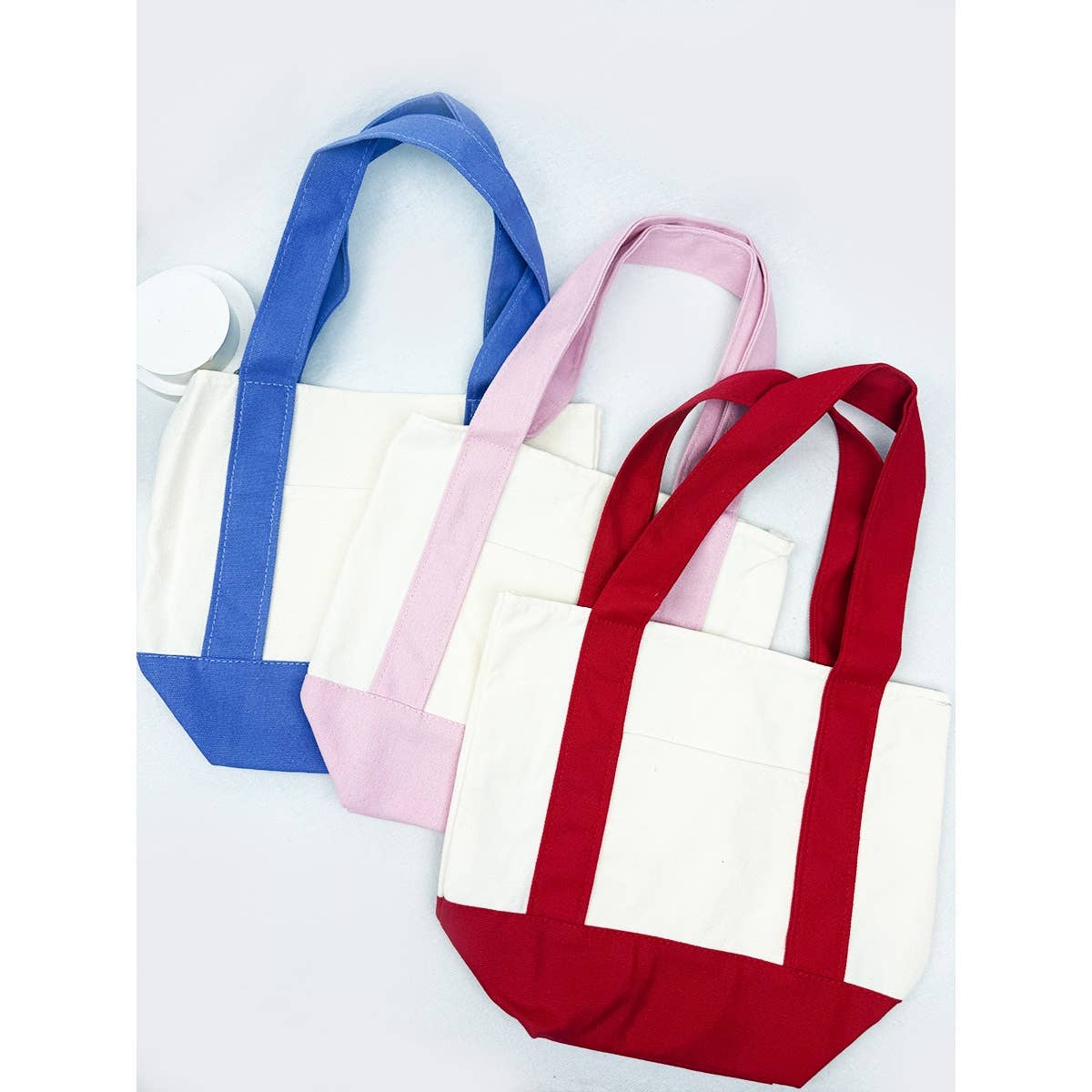 Everyday Canvas Tote Bag with an External Pocket-320 Bags-Love and Repeat-Heathered Boho Boutique, Women's Fashion and Accessories in Palmetto, FL