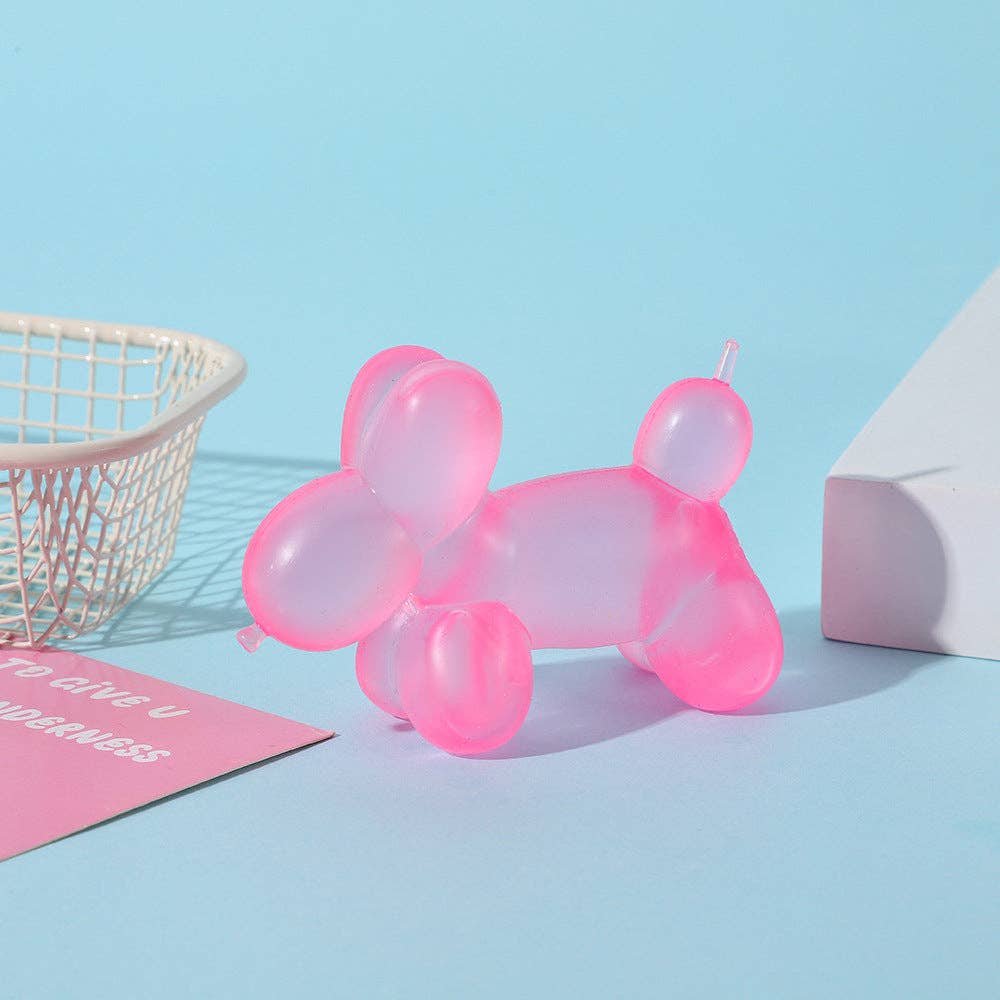 Balloon Dog TPR Squishy Toy Slow Rising Stress Relief Squeeze Toy-Auraquise-Heathered Boho Boutique, Women's Fashion and Accessories in Palmetto, FL