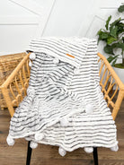 RESTOCK : Luxe Pom Pom Blanket-340 Other Accessories-Simply Southern-Heathered Boho Boutique, Women's Fashion and Accessories in Palmetto, FL