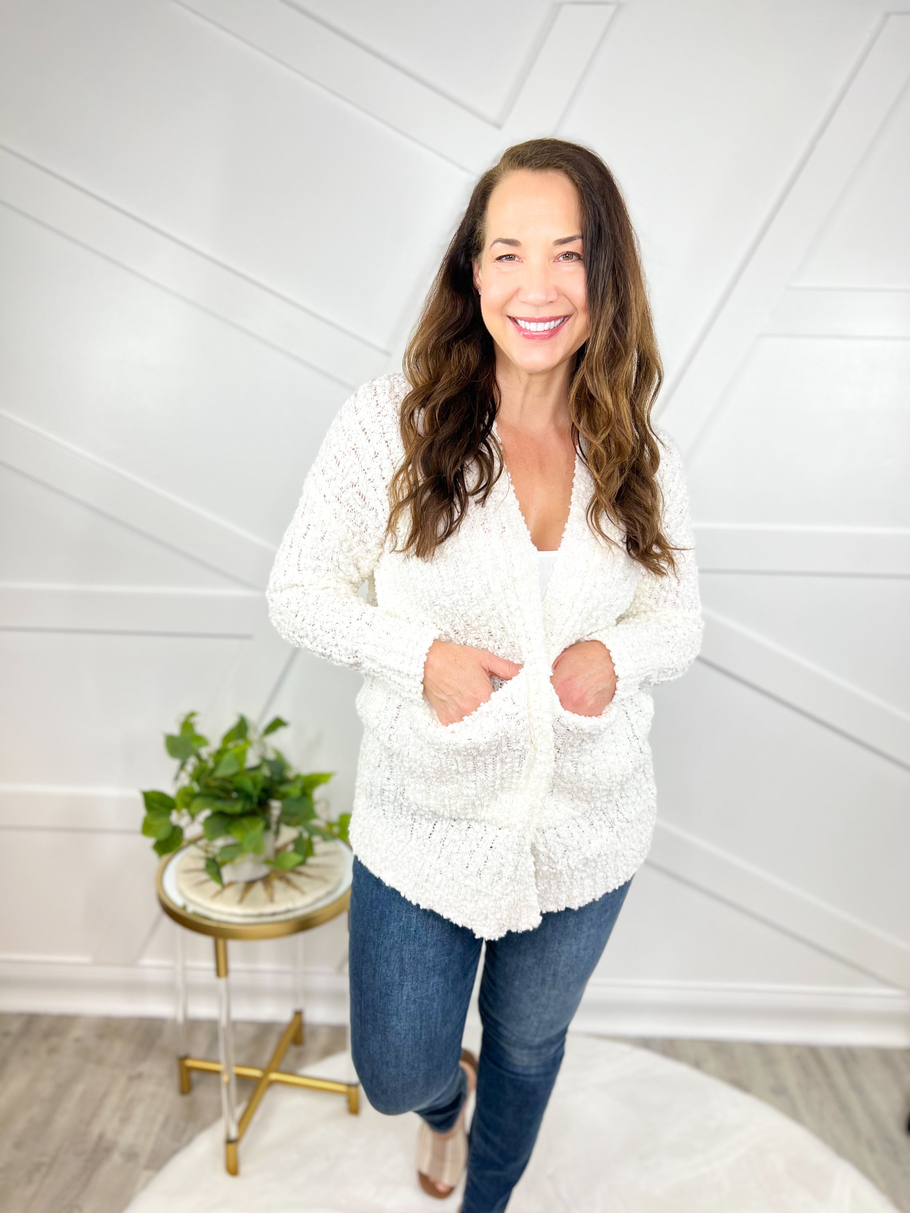 Slow Your Roll Cardigan-220 Cardigans/ Kimonos-Sweet Generis-Heathered Boho Boutique, Women's Fashion and Accessories in Palmetto, FL