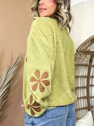 Flower Child Sherpa Jacket-200 JACKETS/SHACKETS-HEIMISH-Heathered Boho Boutique, Women's Fashion and Accessories in Palmetto, FL