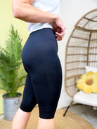 Like a Glove Capri Legging-180 LEGGINGS-ZENANA-Heathered Boho Boutique, Women's Fashion and Accessories in Palmetto, FL