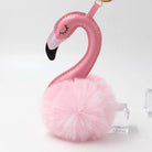 Plush Flamingo Bag Charms-340 Other Accessories-Heathered Boho-Heathered Boho Boutique, Women's Fashion and Accessories in Palmetto, FL