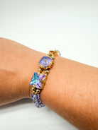Adjustable Jeweled Waterproof Bracelet-310 Jewelry-NIHAO JEWELRY-Heathered Boho Boutique, Women's Fashion and Accessories in Palmetto, FL
