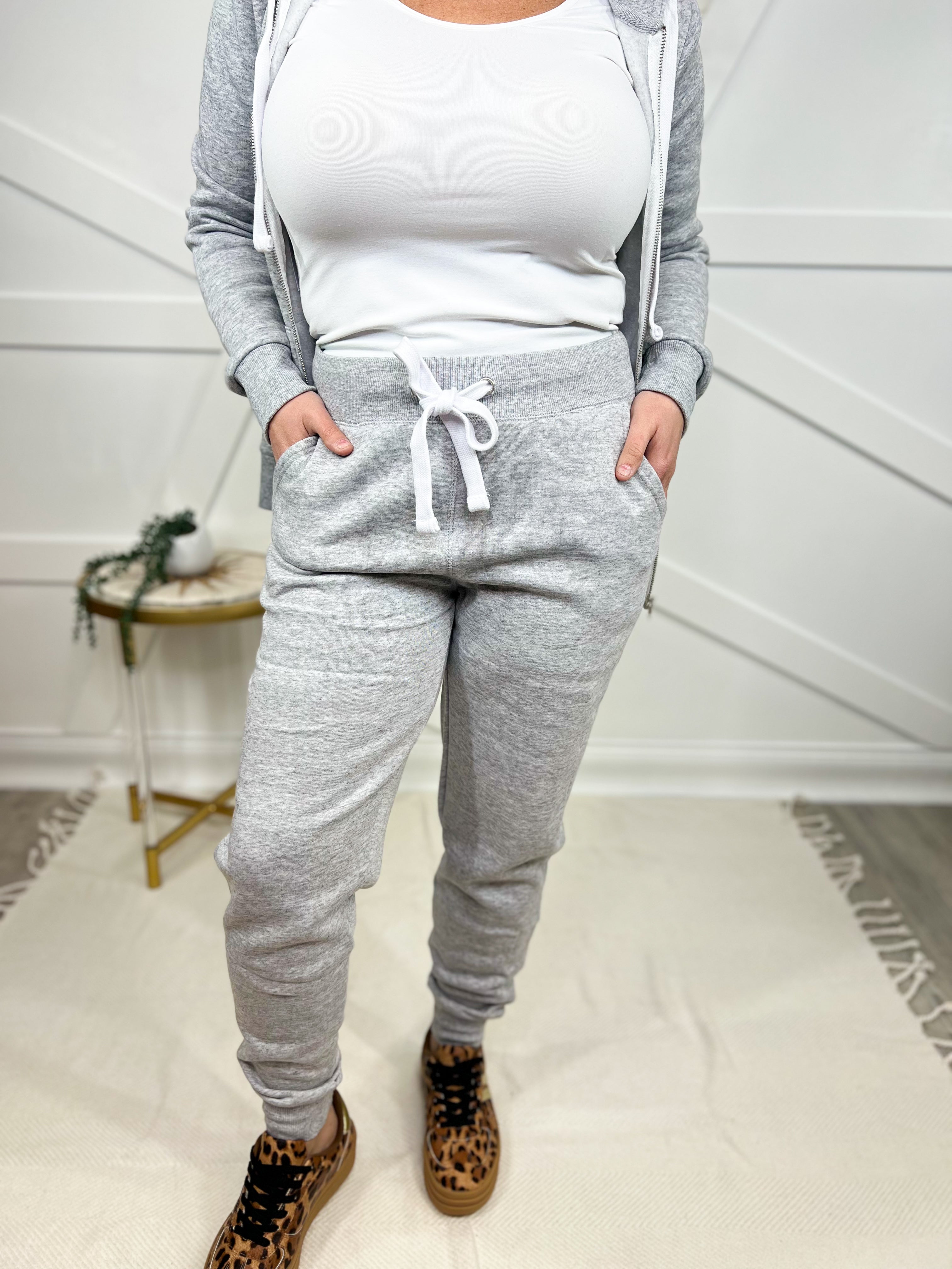 Easy on the Go Jogger-150 PANTS-Reflex-Heathered Boho Boutique, Women's Fashion and Accessories in Palmetto, FL