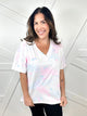 Restock: Fresh Paint Top-110 SHORT SLEEVE TOP-White Birch-Heathered Boho Boutique, Women's Fashion and Accessories in Palmetto, FL