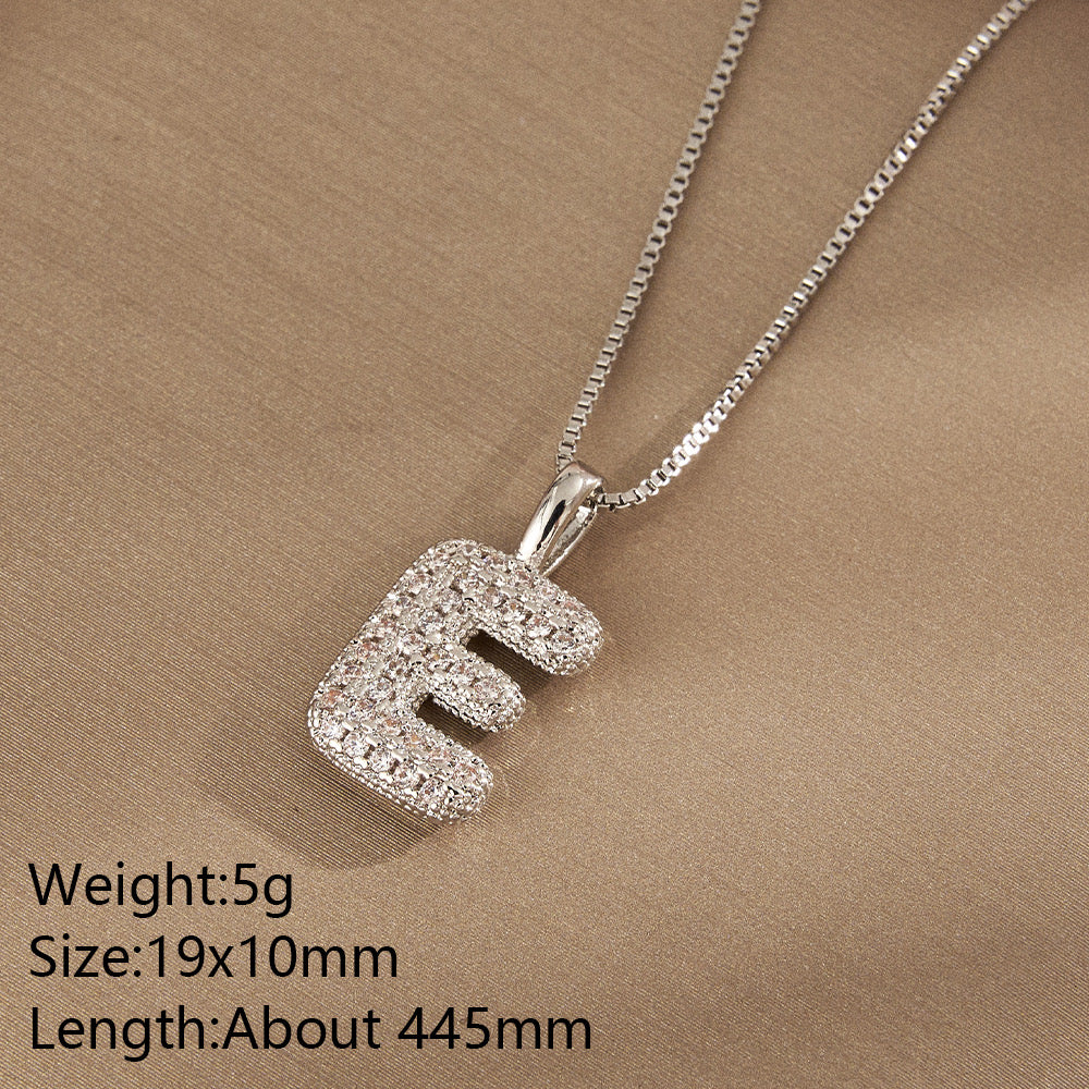 All About YOU Initial Necklace-310 JEWELRY-NIHAO JEWELRY-Heathered Boho Boutique, Women's Fashion and Accessories in Palmetto, FL