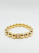 10mm Stretch Ball CZ Bracelet-310 Jewelry-JOSEPH ANTHONY NY, INC.-Heathered Boho Boutique, Women's Fashion and Accessories in Palmetto, FL