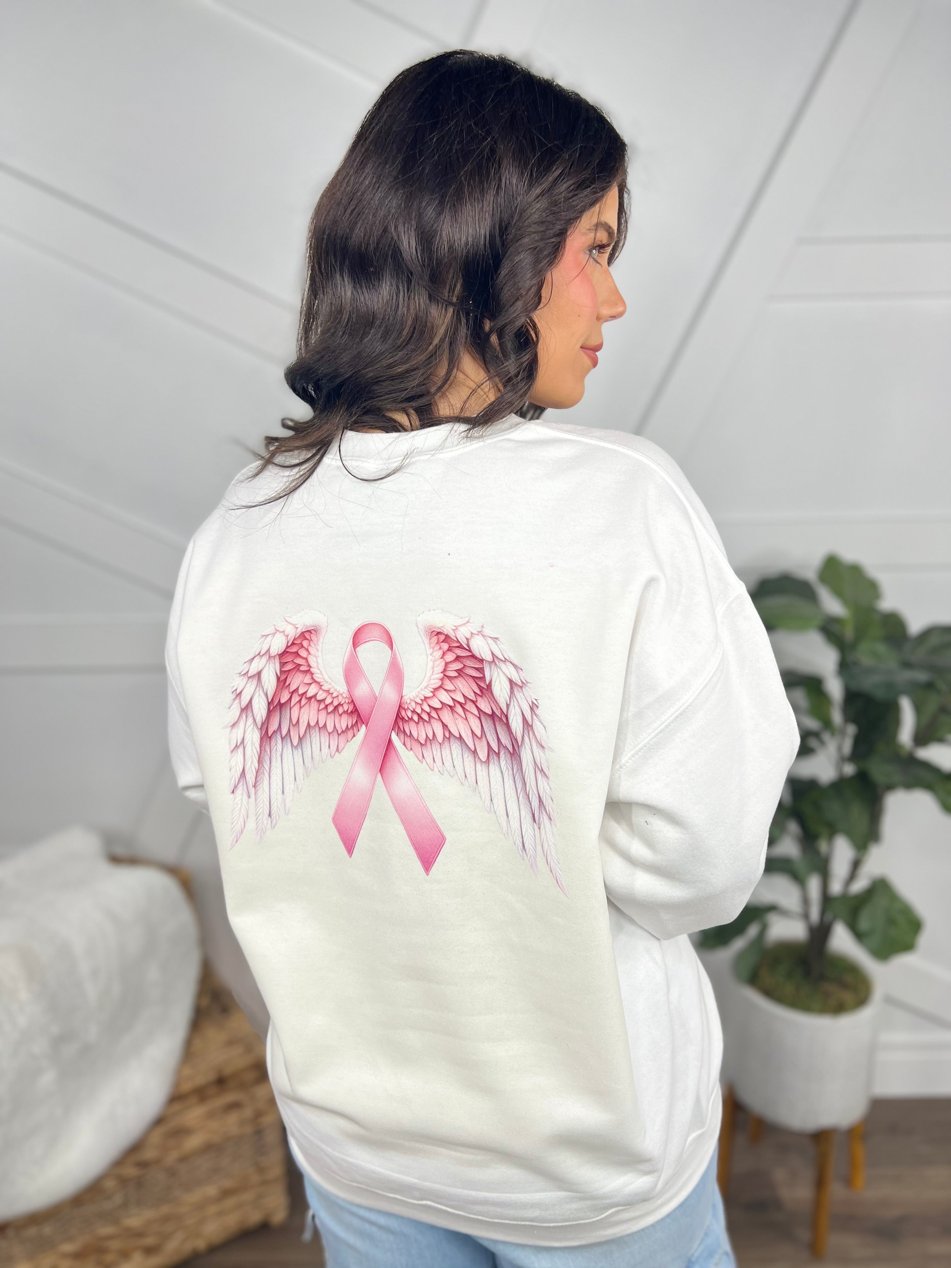 BCA Angel Wings Graphic Sweatshirt - White-125 Sweater-Heathered Boho-Heathered Boho Boutique, Women's Fashion and Accessories in Palmetto, FL