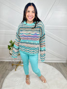 Shoreside Cover Top-120 Long Sleeve Tops-Davi & Dani-Heathered Boho Boutique, Women's Fashion and Accessories in Palmetto, FL