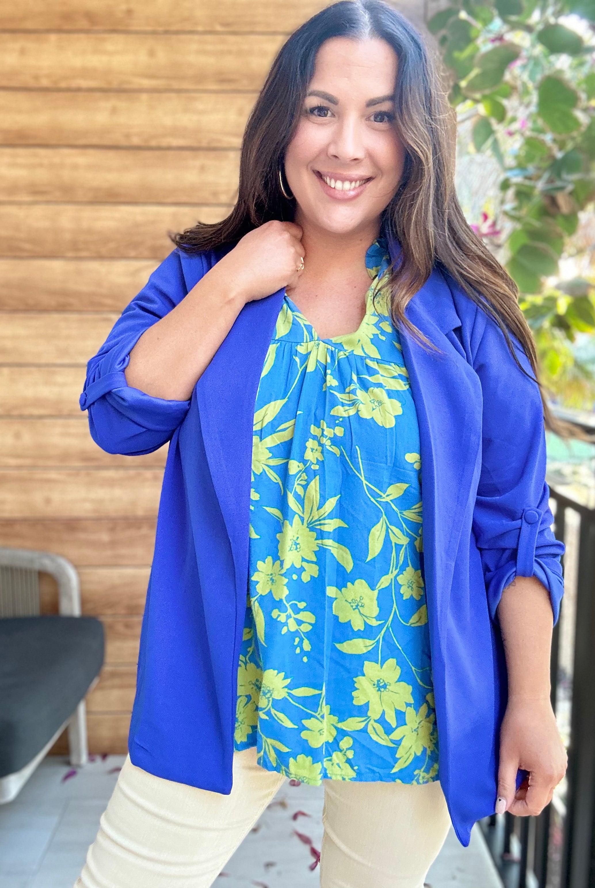 RESTOCK : Upgrade the Look Blazer-200 Jackets/Shackets-Andree by Unit-Heathered Boho Boutique, Women's Fashion and Accessories in Palmetto, FL