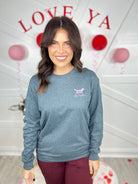 Live Life Simply Long Sleeve Graphic-120 Long Sleeve Tops-Simply Southern-Heathered Boho Boutique, Women's Fashion and Accessories in Palmetto, FL