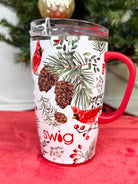 Winter Cardinals Swig-340 Other Accessories-Swig-Heathered Boho Boutique, Women's Fashion and Accessories in Palmetto, FL