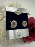 Rosey Center Stud-310 Jewelry-Joseph Anthony NY, Inc-Heathered Boho Boutique, Women's Fashion and Accessories in Palmetto, FL