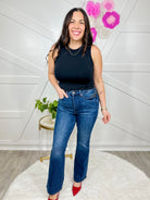 Short Homegrown Tummy Control Bootcut by Judy Blue - Short-190 Jeans-Judy Blue-Heathered Boho Boutique, Women's Fashion and Accessories in Palmetto, FL