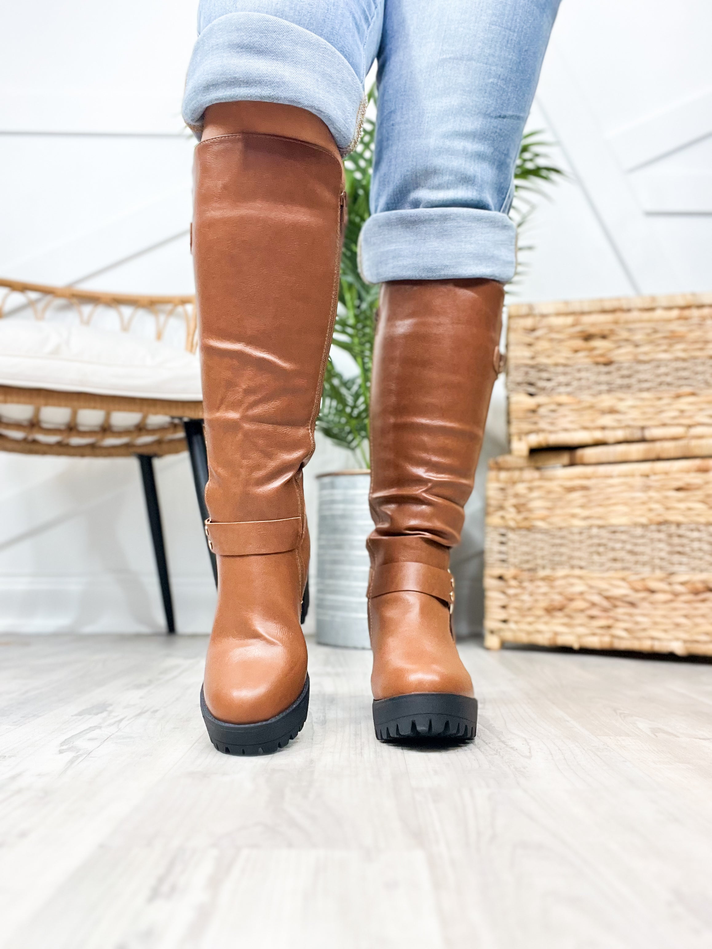 Pacific Boots - Tan-350 SHOES-Forever Link-Heathered Boho Boutique, Women's Fashion and Accessories in Palmetto, FL