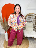 Garden Breeze Jacket-200 JACKETS/SHACKETS-SEW IN LOVE-Heathered Boho Boutique, Women's Fashion and Accessories in Palmetto, FL