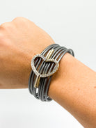 Edging Love Bracelet-310 Jewelry-A Touch of Style-Heathered Boho Boutique, Women's Fashion and Accessories in Palmetto, FL