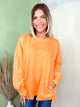 Restock: Picked Just for You Pullover-120 LONG SLEEVE TOPS-ZENANA-Heathered Boho Boutique, Women's Fashion and Accessories in Palmetto, FL
