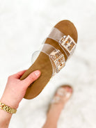 Twinsie Wedges - Clear-350 Shoes-Corkys-Heathered Boho Boutique, Women's Fashion and Accessories in Palmetto, FL