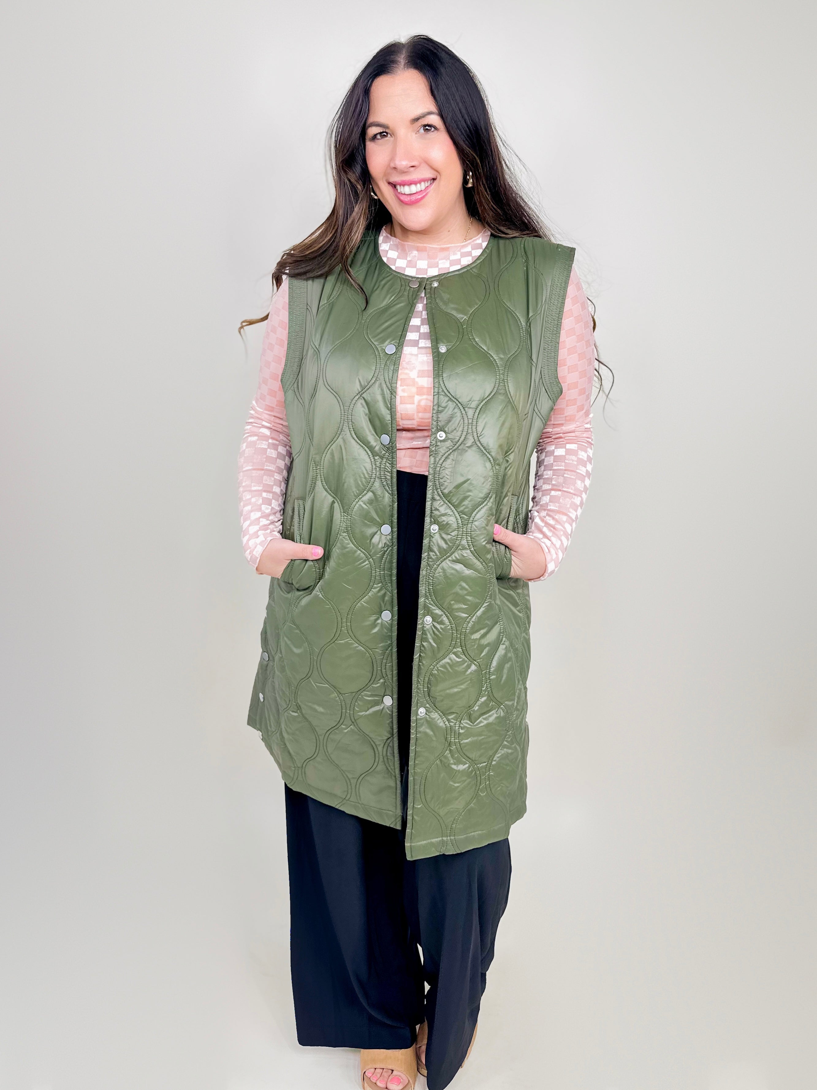 NYC Vest-200 Jackets/Shackets-Oddi-Heathered Boho Boutique, Women's Fashion and Accessories in Palmetto, FL