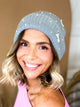 The Bow Sweet Beanie-340 OTHER ACCESSORIES-ZENANA-Heathered Boho Boutique, Women's Fashion and Accessories in Palmetto, FL