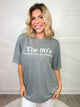 The 90's Graphic Tee - Grey-130 Graphic Tees-Heathered Boho-Heathered Boho Boutique, Women's Fashion and Accessories in Palmetto, FL