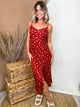 The Autumn Romance Midi Dress-230 Dresses/Jumpsuits/Rompers-JADE BY JANE-Heathered Boho Boutique, Women's Fashion and Accessories in Palmetto, FL