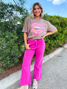 Bayside Cropped Denim Jeans-190 JEANS-ZENANA-Heathered Boho Boutique, Women's Fashion and Accessories in Palmetto, FL