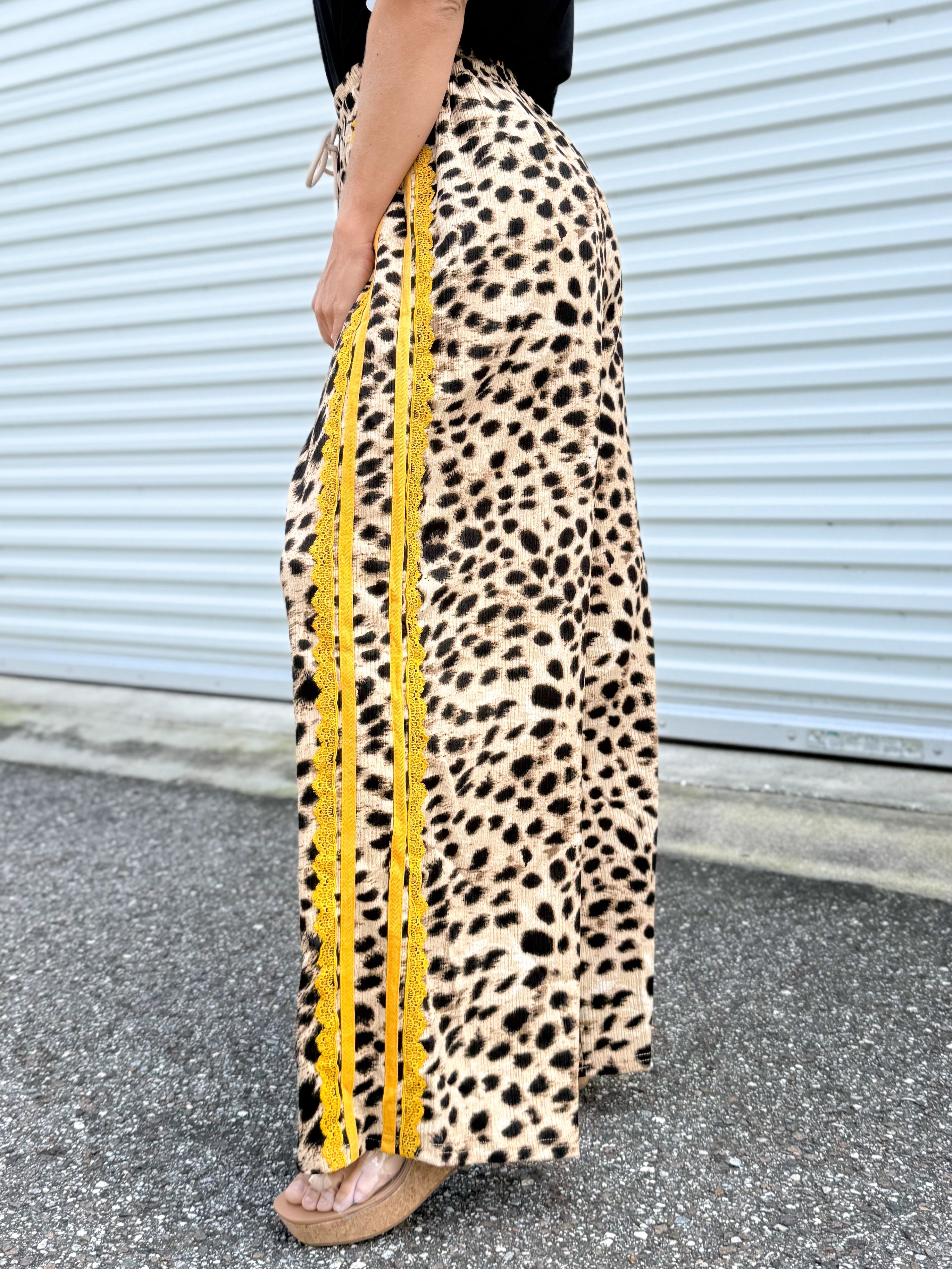 Restock: Hot Mama Leopard Pants-150 PANTS-Davi & Dani-Heathered Boho Boutique, Women's Fashion and Accessories in Palmetto, FL