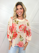 Fashionista Top-120 Long Sleeve Tops-Oddi-Heathered Boho Boutique, Women's Fashion and Accessories in Palmetto, FL