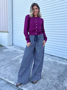 Pretty Little Details Cardigan-120 LONG SLEEVE TOPS-STITCH & CO-Heathered Boho Boutique, Women's Fashion and Accessories in Palmetto, FL